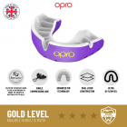 Протектор за уста - OPRO Gold Level Mouthguard - Black/Gold